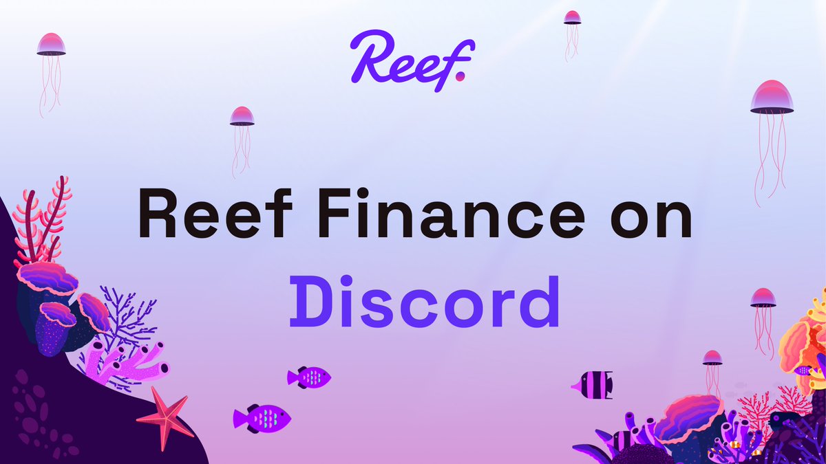 Reef_Chain's tweet image. 📱 Calling all developers
Reef Finance invites you to our #Discord to build the #DeFi DApps of the future 🚀
🐠 We have launched a $20M Grant Fund for developers who are working to expand the #Reef ecosystem
Join our Discord to know more 👉 discord.gg/DHpr7sCeGa