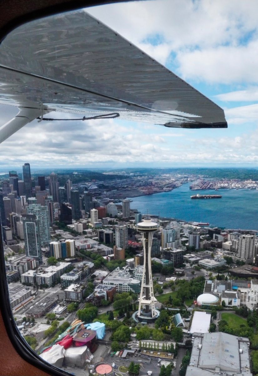 Cant Wait for you all to see the INCREDIBLE footage we got up in the sky in Seattle, you won't want to miss it! 🛩 <a href="/ESET/">ESET</a> #campwampacrossamerica