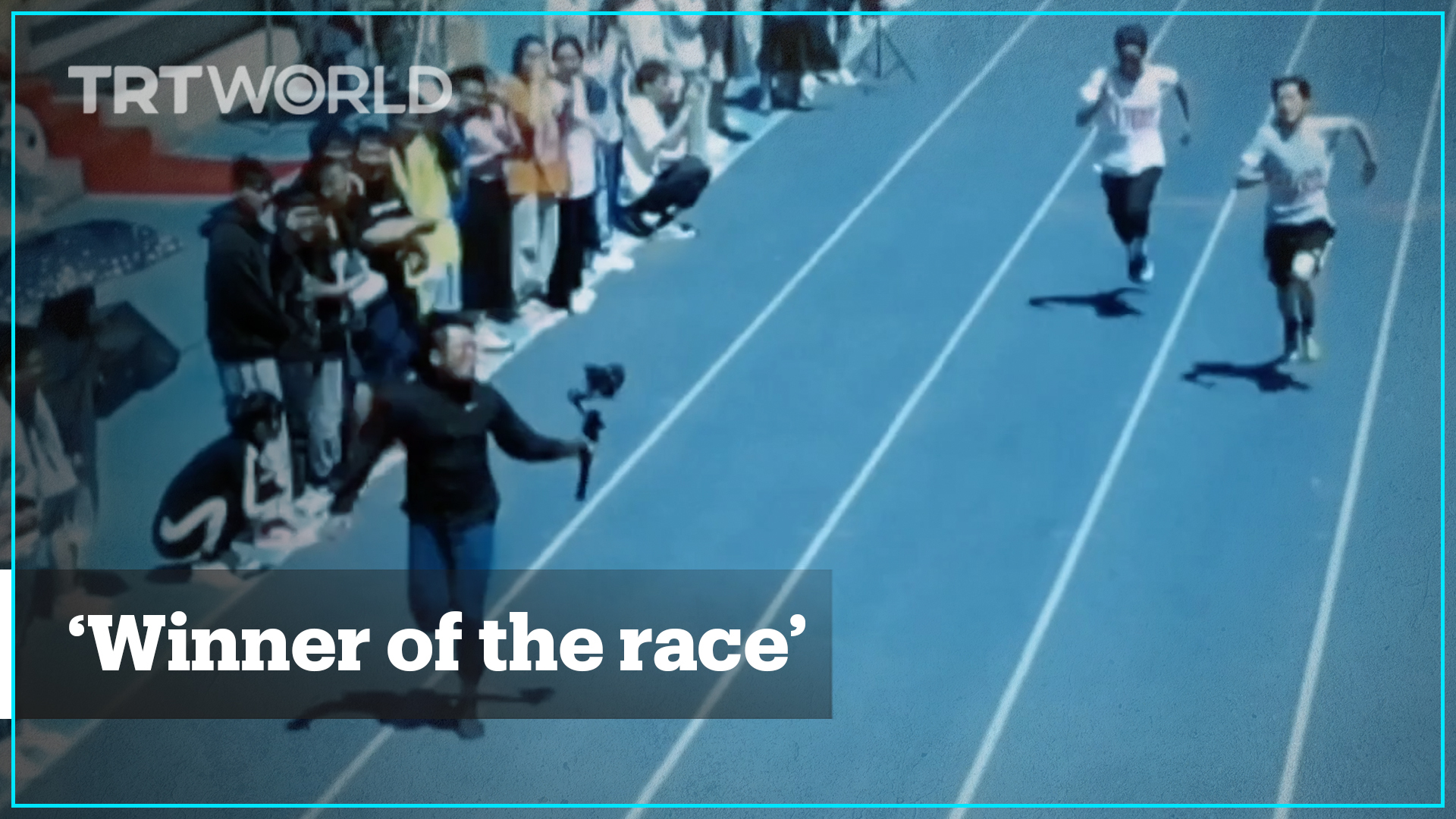 TRT World on Twitter: "A college student serving as a cameraman during