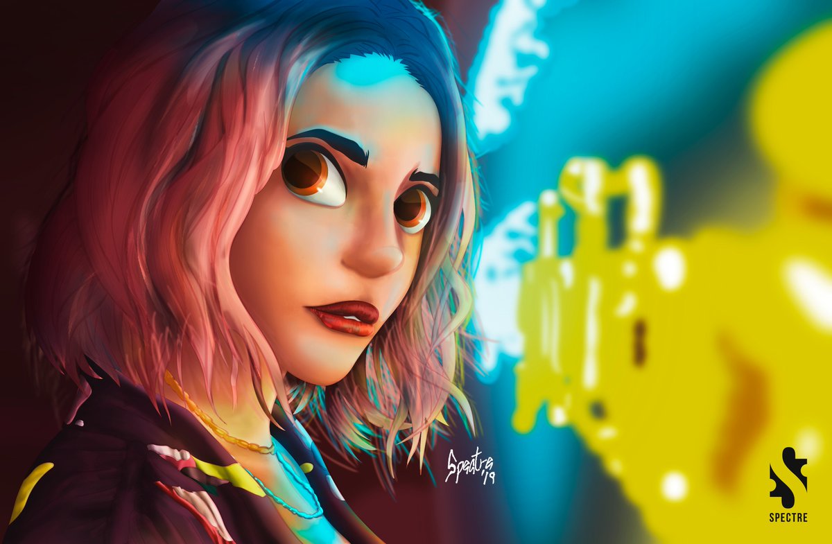 Spectre_illus07's tweet photo. 🎨#Ilustracion finalizada. Inspirada en @gissellekuri @esquedachris @ConoceArtistas @TheArtistHelp
#HAPPYG #art #myart #digitalillustration #illustration #color #illustrator #digitalart #artedigital #artwork #digitalpainting #domestika #photoshop #DigitalArtist #drawing #artist https://t.co/LihpuGW4pm