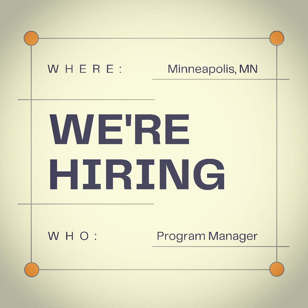 Hi everyone! We are still hiring for a Program Manager at NATIFS. We’re excited to expand our team and would  love to hear from you! 

Check out the link below for more information on the position, and make sure to pass this on. 

natifs.org/jobs/