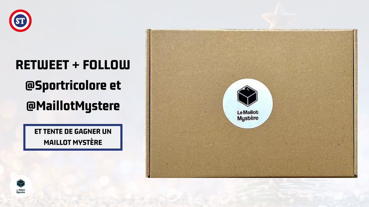 sportricolore's tweet photo. 🇫🇷 JEU CONCOURS 🚨

On vous fait gagner un maillot de football mystère grâce à @MaillotMystere 🎁

✅ RT + FOLLOW @sportricolore et @MaillotMystere pour participer au concours ‼️

🍀 TAS le 15/06 https://t.co/rZMPbnv0e1