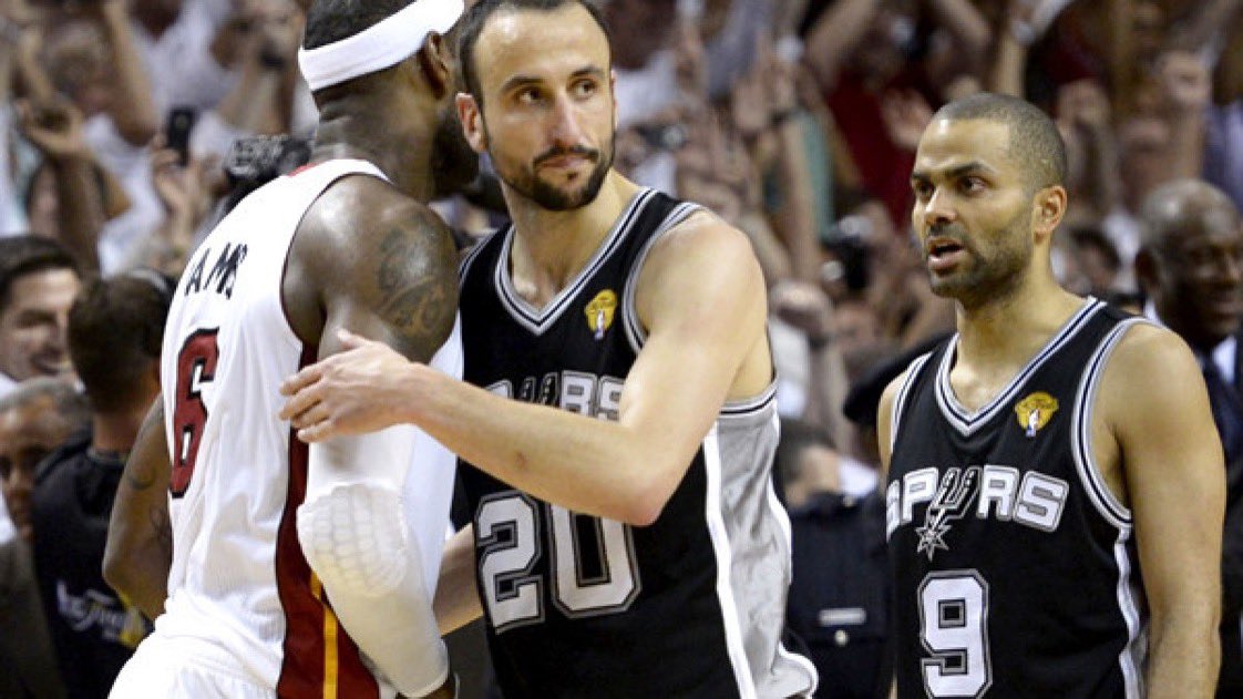 PGHToolkit's tweet photo. Practice with the best. Play with the best. Compete against the best. Make yourself expand and grow! 

"I learned how to play against players better than me." 
Manu Ginobili. https://t.co/udstBy3lXs