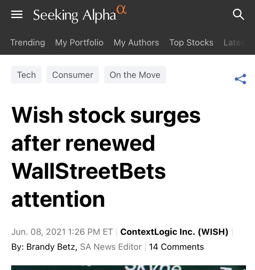 $wish #wallstreetbets https://t.co/tzJM4EEmr6 https://t.co/Ut8SD8NKyk