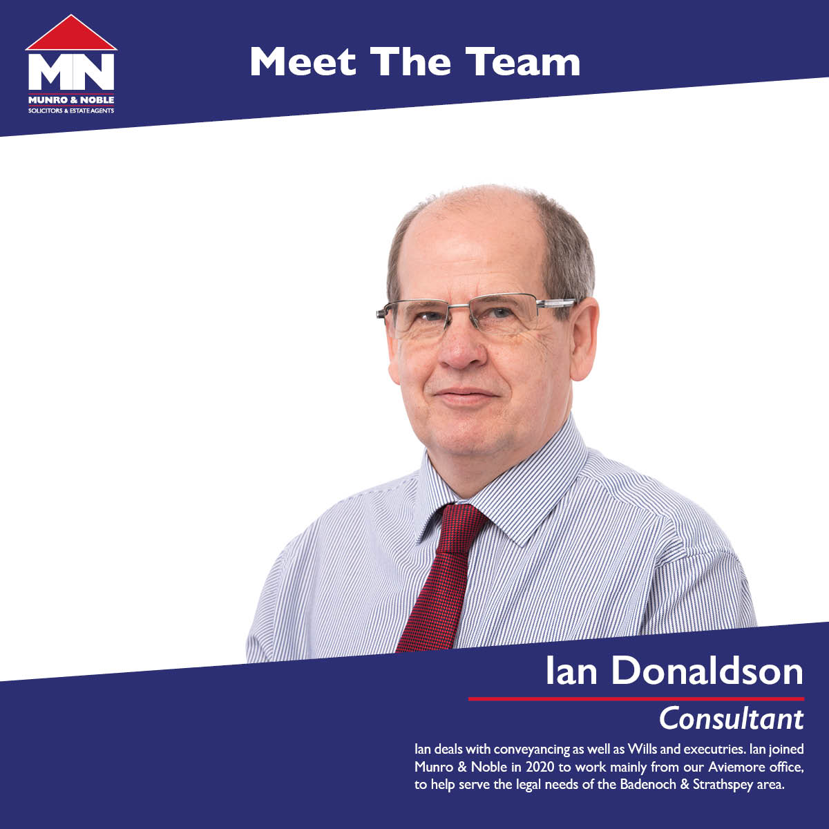 Each day we will introduce you to one of the amazing Munro and Noble colleagues.

#Team #MN #MunroNoble #teamplayer #Inverness #dingwall #aviemore