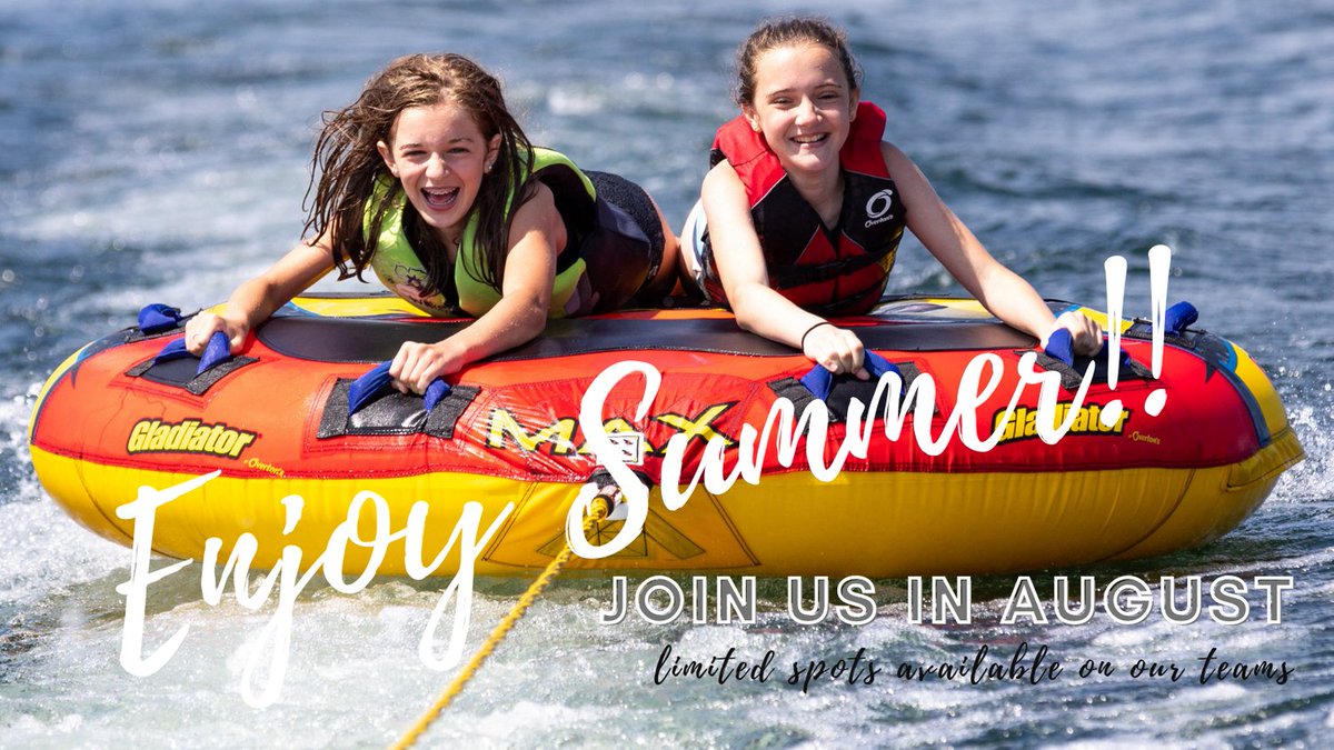 Enjoy Summer!!  We will be back at the rink for the start of our season on August 15.  We have limited spots available on our teams and welcome you to try us out for free!   Contact hello@synchrostars.org for more information. #gosynchrostars #synchroskate #conwayarena