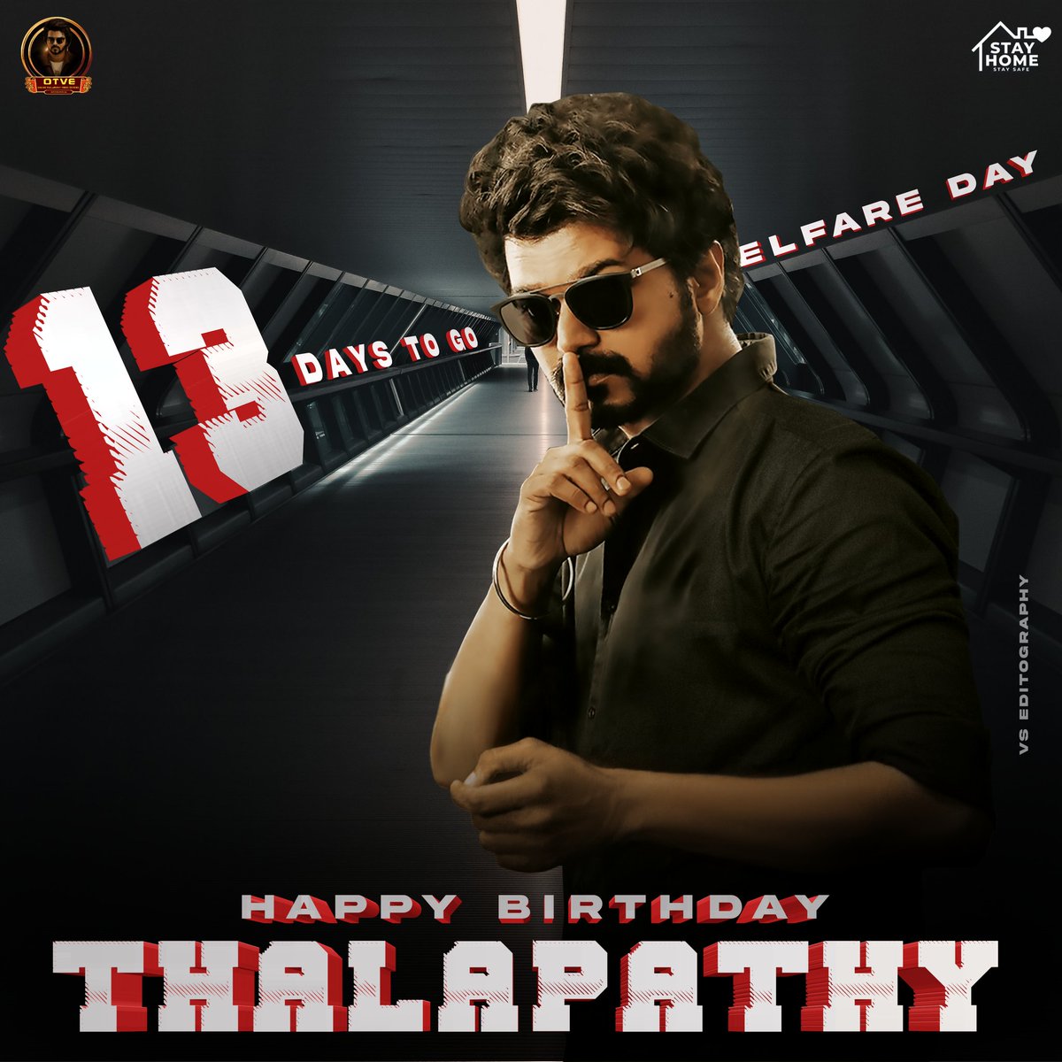 Otve_official's tweet photo. 13Days To Go For Thalapathy Birthday Spl  Design...!!❤️🌟

Advance Happy Birthday Thalaivaa♥️

Design: @Vseditographys

#13ToGoForThalapathyBirthday
#Master #Thalapathy65

@actorvijay @Otve_official https://t.co/6YyVXdOcnd