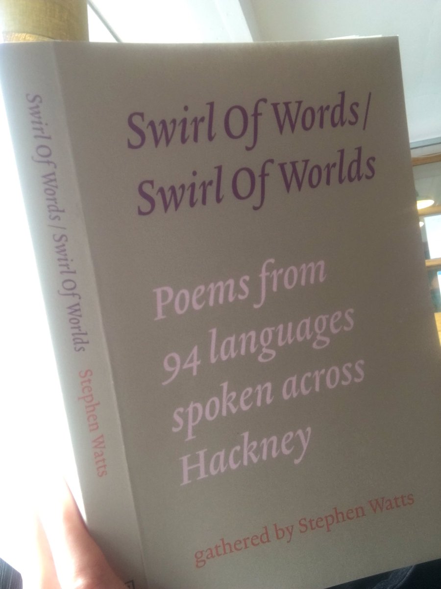 carolineanjali's tweet image. If ur anywhere near Hackney make sure u catch the exhibition ‘Swirl of Words / Swirl of Worlds’ - at #ShoreditchLibrary &amp;amp; at the PEER gallery @HelloHoxton
&amp;amp; this amazing (free) accompanying book edited by Stephen Watts