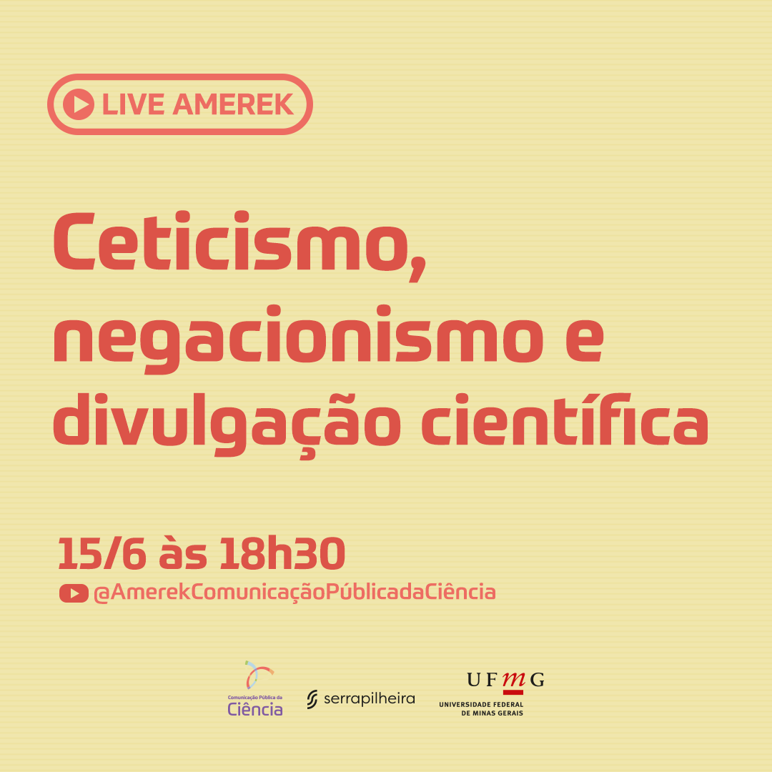 amerek_ufmg's tweet photo. Engajar-se na luta contra pseudociências e desinformação é um imperativo ético e humanitário, mas como fazer isso? 🤔 Confira no dia 15/6, às 18h30 como cada um de nós pode se envolver nesta importante batalha. 🤝🔎
No YouTube do #Amerek 📲 https://t.co/lo2JEj35id https://t.co/QtvN3GkYR4