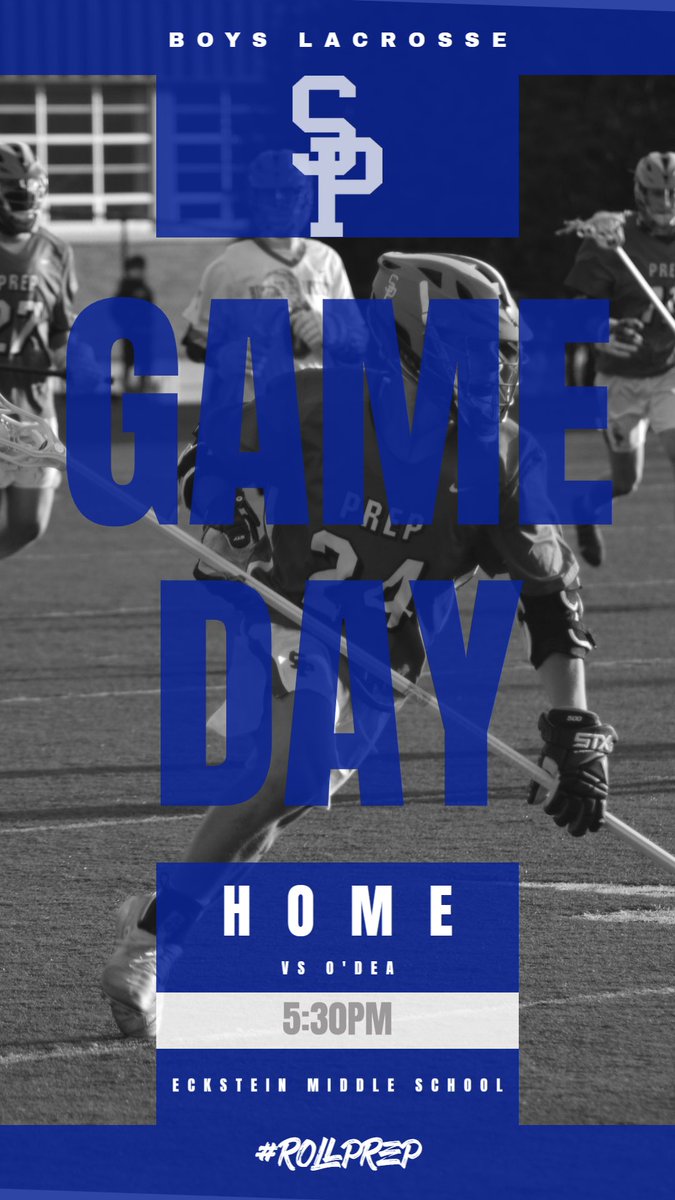 Catch the action live on YouTube!

🥍 Boys <a href="/seapreplax/">Seattle Prep Lax</a> 
🔷 Prep vs <a href="/ODeaAthletics/">O'Dea Athletics ☘️</a> 
📍 Eckstein Middle School

🖥 youtube.com/c/seaprepsports

Please observe the Metro league attendance policy of 2 adults per player.

#rollPrep