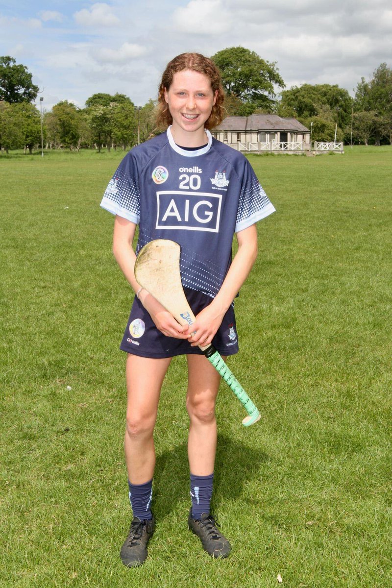 Congratulations to the two Kilmacud Crokes girls who have been selected to play for their County with Dublin Camogie U.16's for 2021 Featured here is Sibéal Cherry Picture of Helen Reynolds to follow Photo Credit: iLivephotos.com