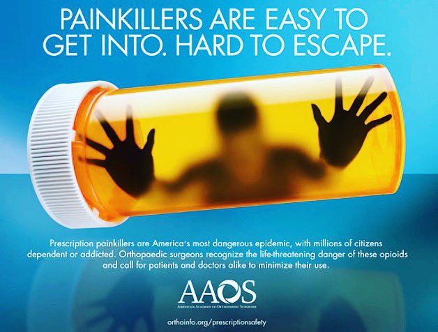 Each year, more than 40 million Americans undergoing surgery are prescribed opioids for postoperative pain and more than 4 million continue opioid use 12 months after surgery 

#gatescience #opioids #opioidcrisis #postoperativepain #orthopedics #orthopedicsurgery