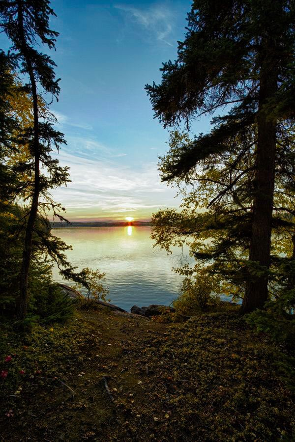 Yeşil bir yoldan mavi bir denize yürümek..