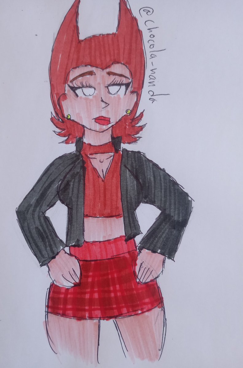 PutiFer_'s tweet photo. Gótica cul0na 
#Cassandrapicosschool #picosschool #PicoSchool #picosschoolfanart #traiditionalart https://t.co/gYSyO1cw4V