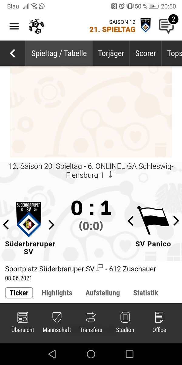 Die Punkte gehen an den Gegner, nerv. Es ist nicht möglich, mal eine kleine Serie hin zu legen. Jetzt muss auch noch mein bester DM Greb nach seiner 5. Gelben pausieren. Das nächste Spiel wird nicht einfacher.