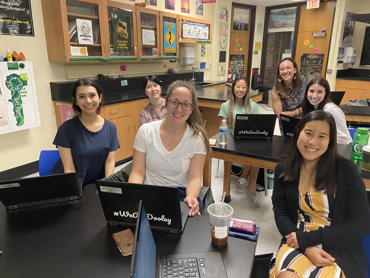 HollySchlicher's tweet photo. @DooleySchool54 3rd and 4th grade team is #reboundingtogether at summer planning! 
#SYLP
#WeAre54 https://t.co/D0cgpiDsa2