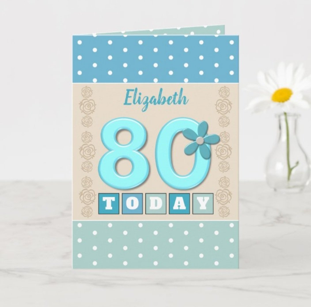 zazzle.com/z/7ssrfb78?rf=… #80thbirthdaycard #birthdaycard