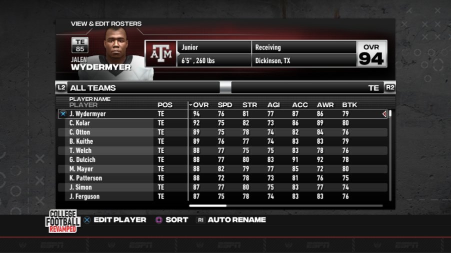RikoCFB's tweet photo. Top 10 Players at Each Position Thread:
QB, HB, WR, TE https://t.co/iL6tQhGnrB