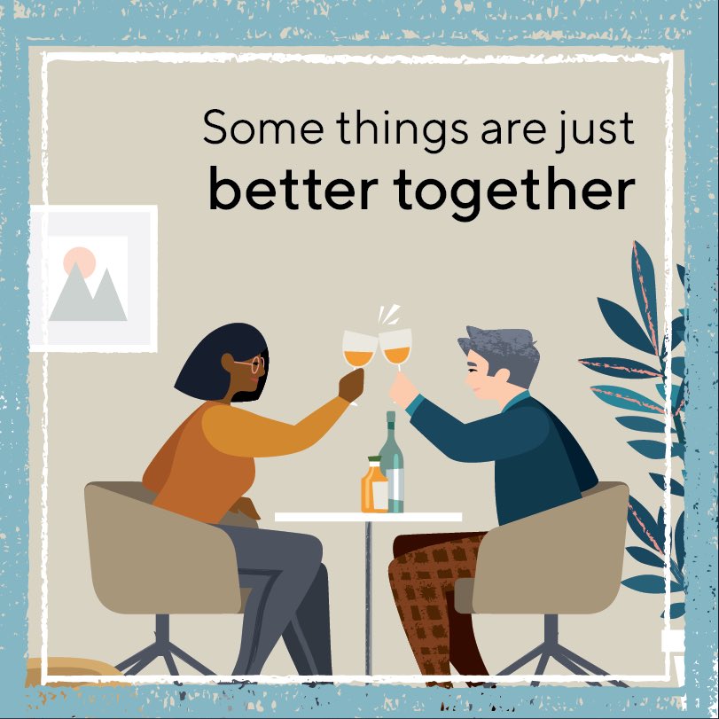 Champagne + OJ, Milk + Cookies, Peanut Butter + Jelly... can you think of anything else? 😉

#BestFriendDay #PerfectHarmony