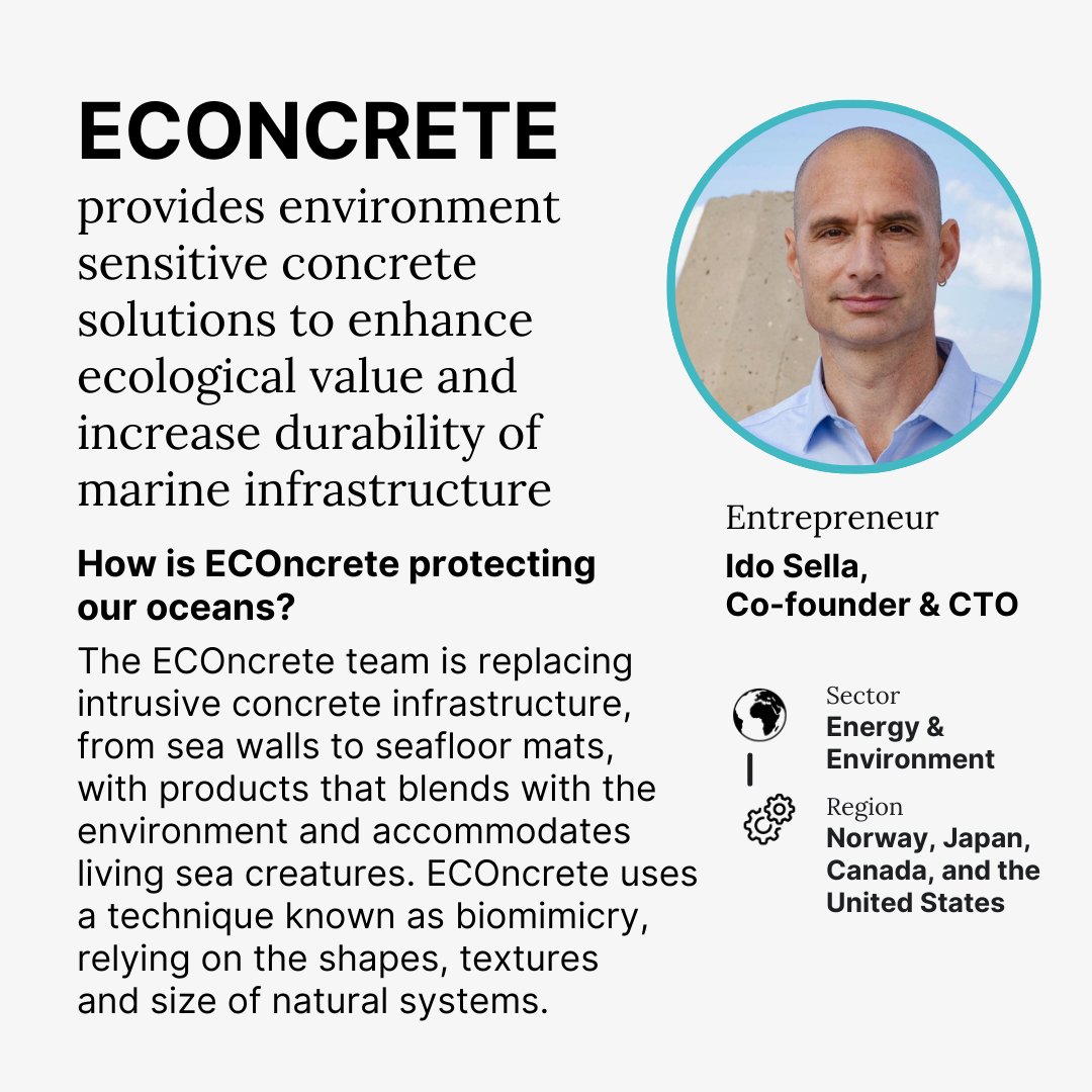 This #WorldOceansDay, we're highlighting the incredible ventures that are dedicated to save our oceans. 🌊🌊🌊

Learn more about how they're working to meet the UN's #SDG14: "Conserve and sustainably use the oceans, seas, and marine resources," by 2030. ⤵️