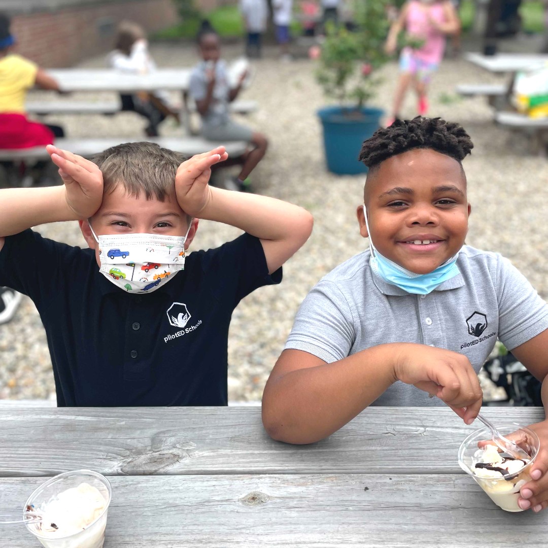I scream, you scream, we all scream for ice cream! Our NWEA goal crushers celebrated their achievement today with an ice cream party. Cheers to all their hard work! 😎 #excellence #pilotED
