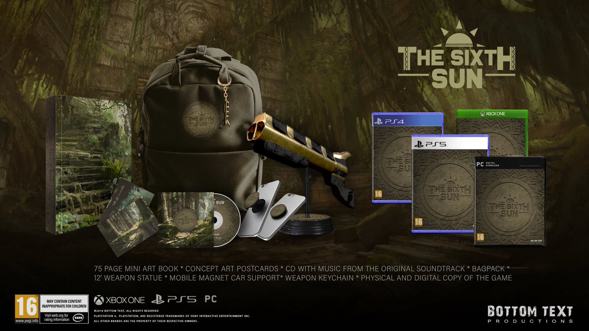 bottomtext_dev's tweet photo. Here's a special edition PROTOTYPE for our game #TheSixthSun. 

Cool, not cool?

#indiedev #indiegame #IndieGameDev #indieworld  #indiegames #FPS #special #art #GraphicDesign https://t.co/HhPAUgNvuI