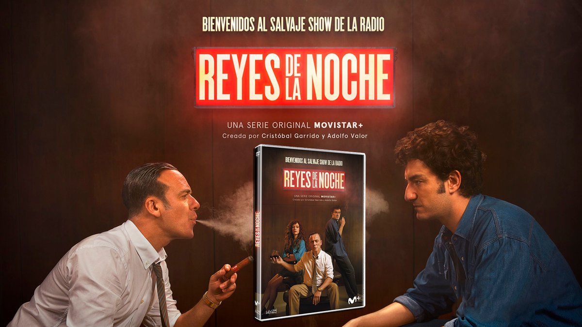 Javier Gutiérrez y Miki Esparbé son los

     💥#ReyesDeLaNoche📻 

El 1 de julio disfruta de la radio más salvaje con la serie en 📀DVD