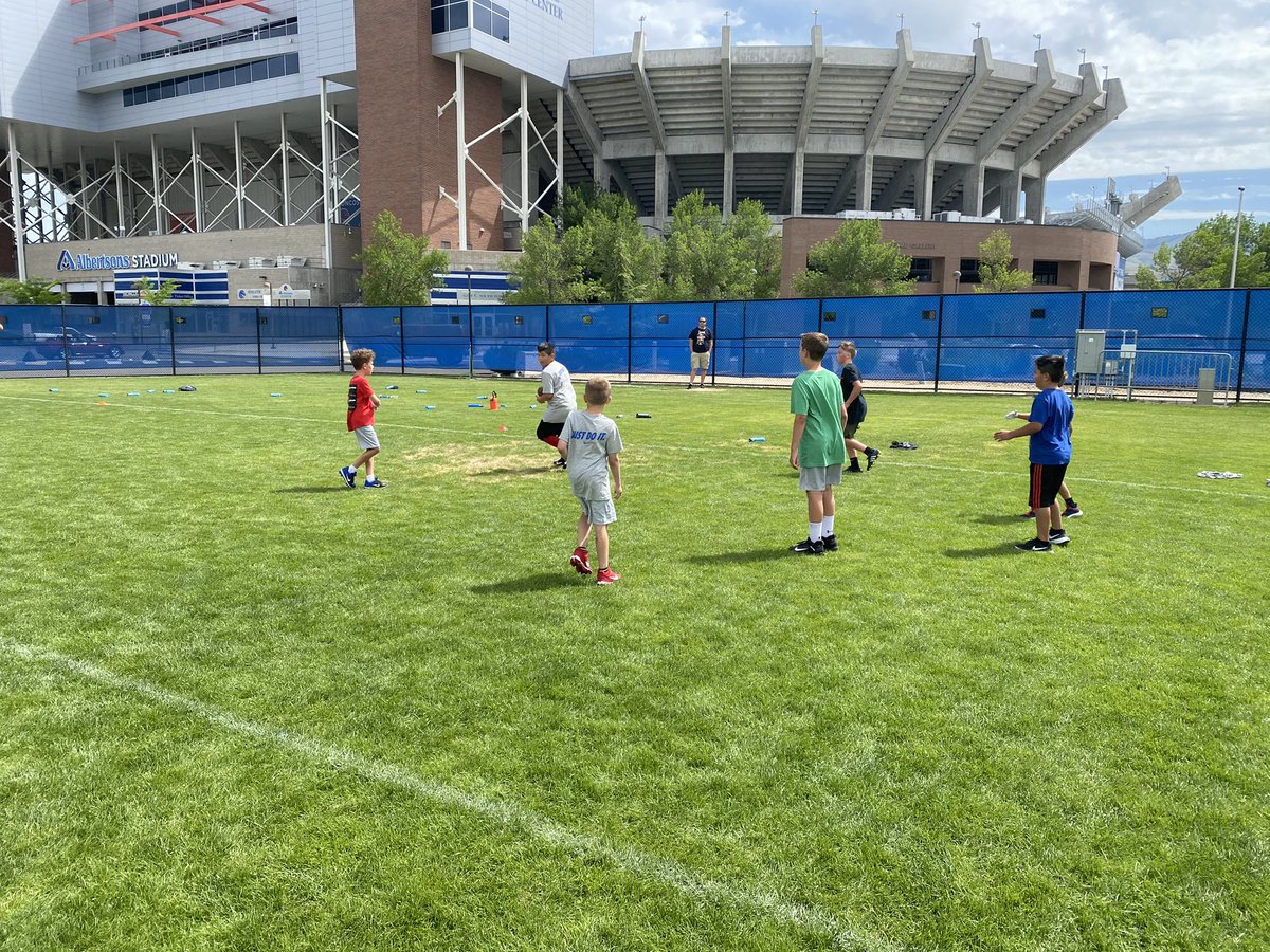 Youth Camp was on another level today! 

Registration is still open for the next camp. Don’t miss out! 

boisestatefootballcamp.com