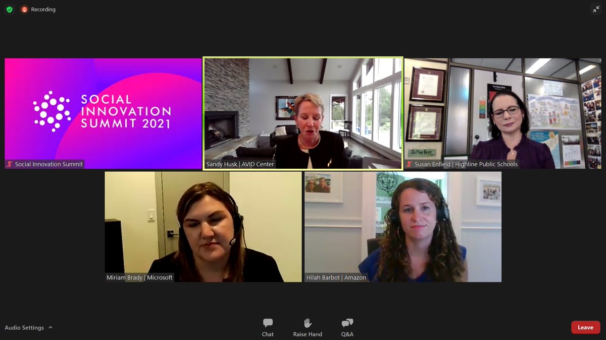 callista_chen's tweet photo. Superb @socinnovation panel on Equity &amp; Access in STEM. @SuptEnfield = always on point. @miambrady is right about the need 4 volunteers. @HilahBarbot thx 4 shouting out @rebootrepresent! https://t.co/iYjT9CDwMi