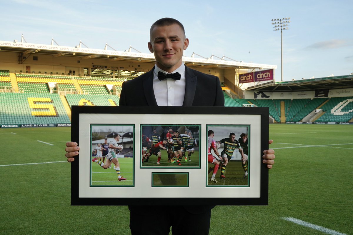 Northampton Saints 😇 (@saintsrugby) on Twitter photo Your Young Player of the Season, sponsored by <a href="/EwingFinancial/">Ewing Associates</a>
🏆 <a href="/olliesleights/">Ollie Sleights</a>
This kid is ⚡️⚡️⚡️ Your Young Player of the Season, sponsored by <a href="/EwingFinancial/">Ewing Associates</a>
🏆 <a href="/olliesleights/">Ollie Sleights</a>
This kid is ⚡️⚡️⚡️