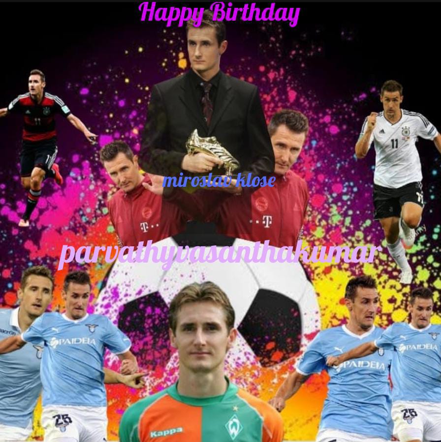 Happy Birthday Miroslav Klose 