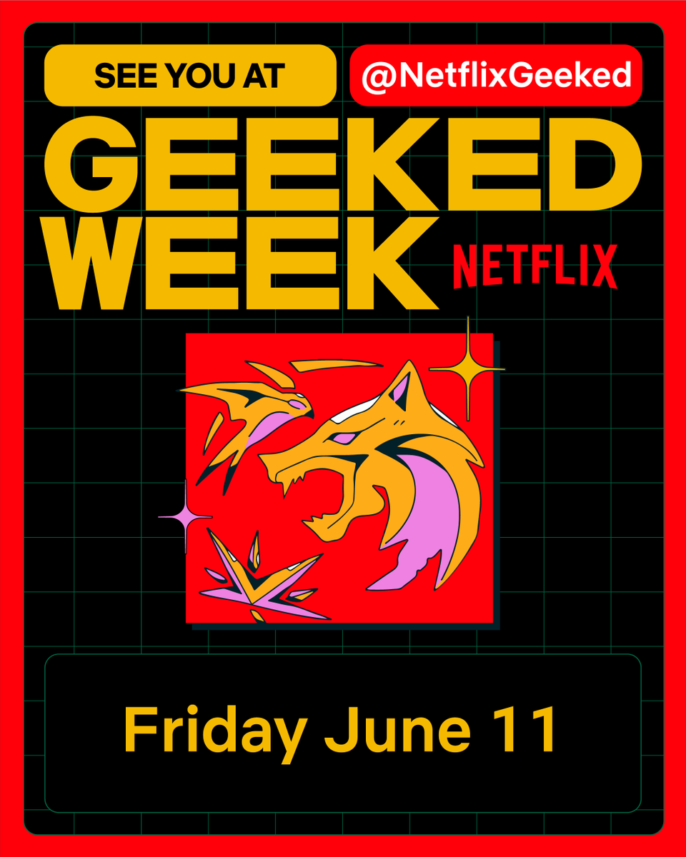 witchernetflix's tweet photo. Welcoming you back to the world of The Witcher with @NetflixGeeked 🐺⚔️ 

See you Friday. #GeekedWeek https://t.co/sNfdoIOmLE