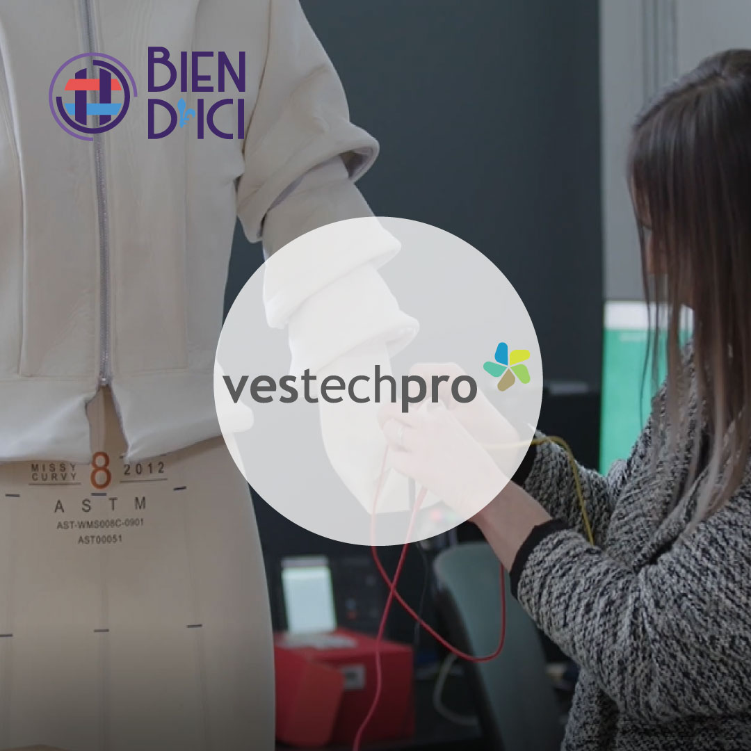 TechniTextile's tweet photo. Depuis 10 ans, @Vestechpro offre aux entreprises un accompagnement sur mesure pour réaliser leurs projets en #habillement – de l’idée à la mise en marché. Découvrez les services : https://t.co/mhEnV9XQTp https://t.co/YiYVigieNF