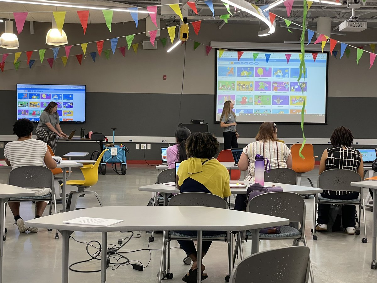 hollowayteaches's tweet image. Our first CS Summer Institute was beyond amazing! The energy these teachers brought was so contagious! Thank you to our teacher leaders who partnered with us to make this happen. I can’t wait to see the impact on students this year!  #GCPSCS4All @KristinLuthi @GCPSCTE