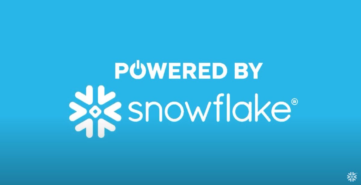 #PoweredBySnowflake is a brand new program announced today at the #SnowflakeSummit

Companies building consumer-facing apps on Snowflake can apply to join today 

Check out some new interviews youtube.com/playlist?list=… 

<a href="/SnowflakeDB/">SnowflakeDB</a>