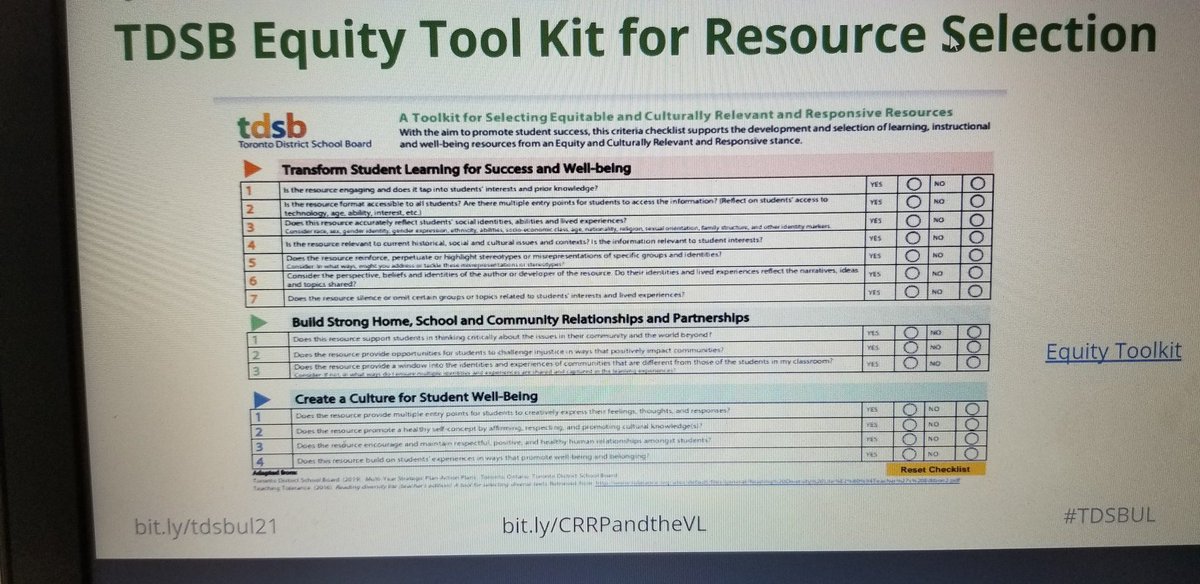 JantziLaurie's tweet photo. A super session with our Virtual Librarians @TDSB_DCT this pm focusing on CRRP! Check out Unite for Literacy for books narrated in different languages! Destiny Discover, Capstone, &amp; Tumblebooks have current options! Thanks to all for joining us! @tdsbvs @LC3_TDSB @BrandiPerera https://t.co/5ROjlh3LCn
