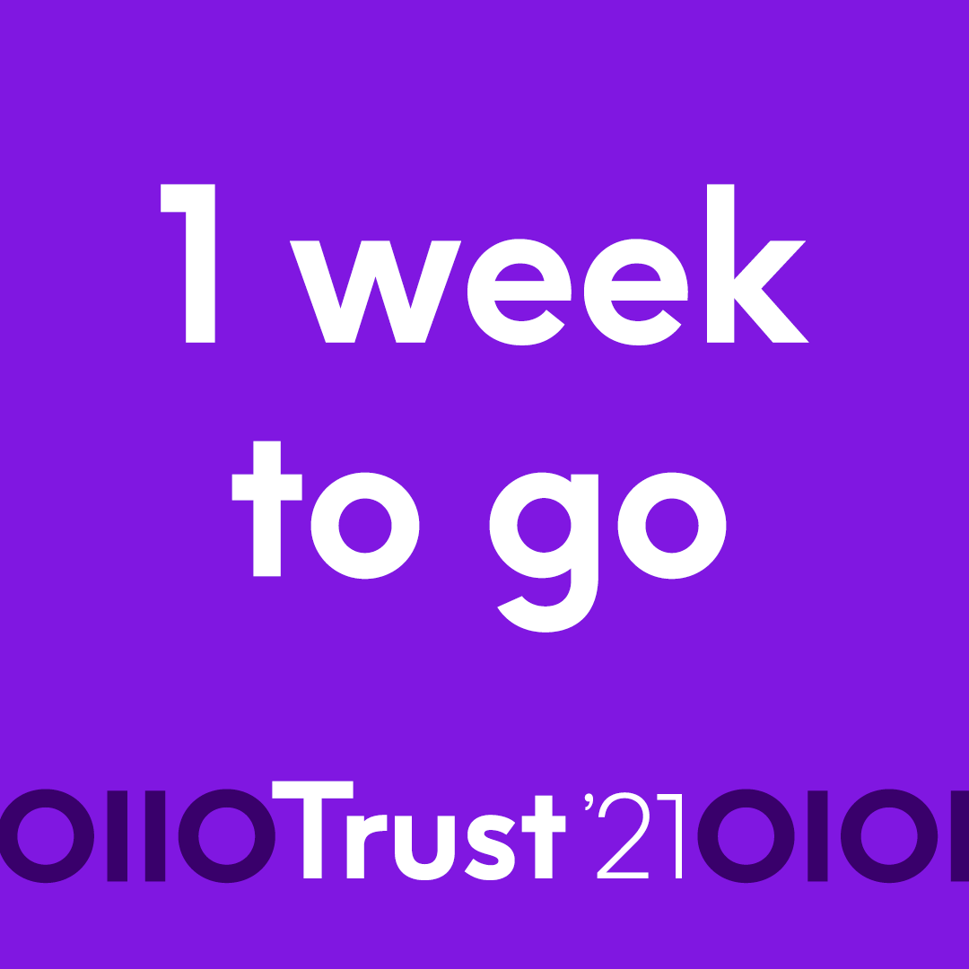 PreciselyData's tweet photo. Only one week to go until Trust '21! Make your next move with confidence and discover how every industry has an opportunity to put trust back in their #data. Register today: https://t.co/MXtXsCIcM3 #Trust21 #DataIntegritySummit https://t.co/io3TtAfl6V