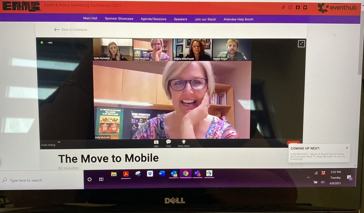 niess_lisa's tweet photo. Always fun & educational to hear from one of the best in the biz @kellyfmcgrath - thanks for the great @eamc panel this afternoon! 🎉#eamcvirtual https://t.co/fx3G1qPTBe