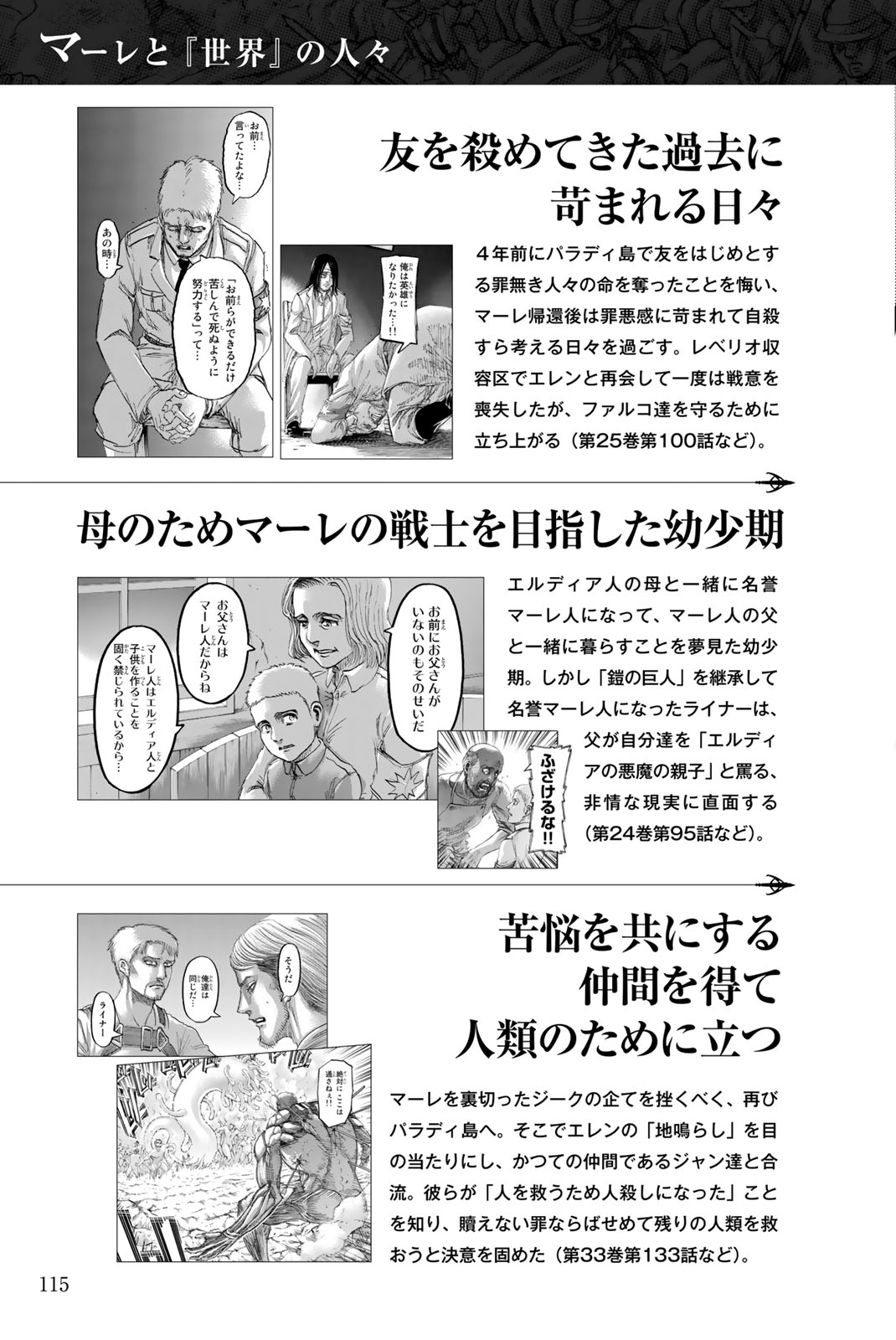 O Xrhsths Alina James Sto Twitter Reiner 1 He Regrets Killing His Friends And Innocent People On Paradis After Returning To Marley He Spends A Lot Of Time Thinking Of Suicide