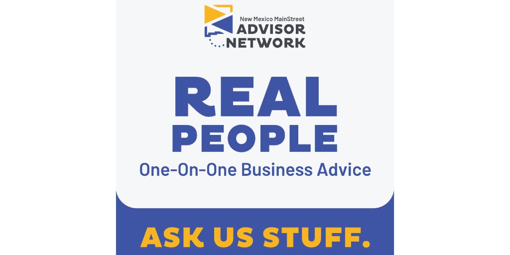 The MainStreet Advisor Network is a great resource for business owners &amp; entrepreneurs located in NM MainStreet districts! facebook.com/hatchform/post… #NMEcon #NMMainStreet #ChooseMainStreet