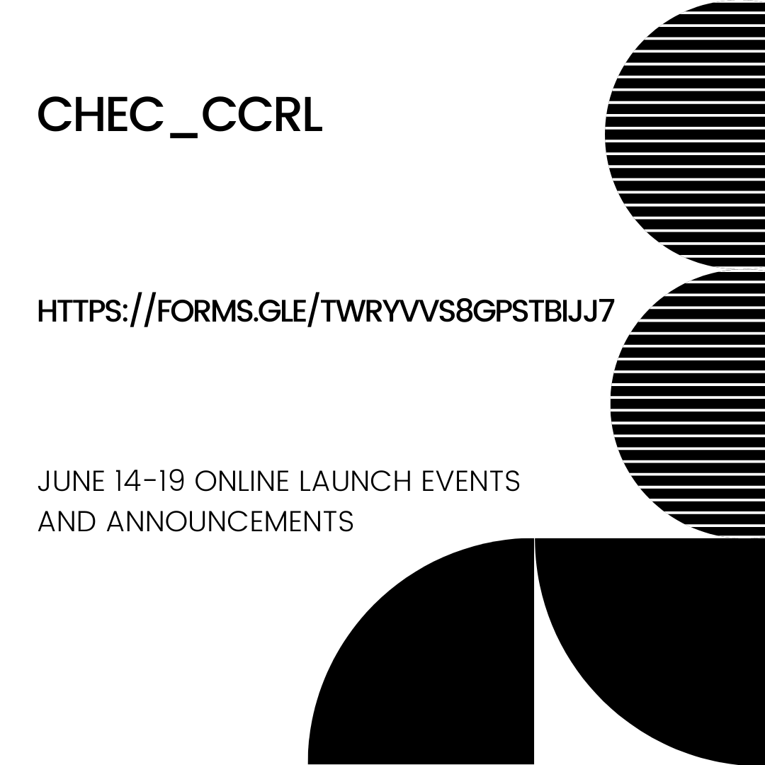 CHEC_CCRL's tweet photo. June 14-June 18 we will release exciting news about the collaborative daily for you to watch at your leisure. Get SWAG. https://t.co/oTcu422mRz #housing #Checitout #housingfirst #housingcrisis #NationalHousingStrategy @u15 @CRSH_SSHRC @cmhc-schl.gc.ca #AffordableHousing #GOC https://t.co/9Msj23T5KP