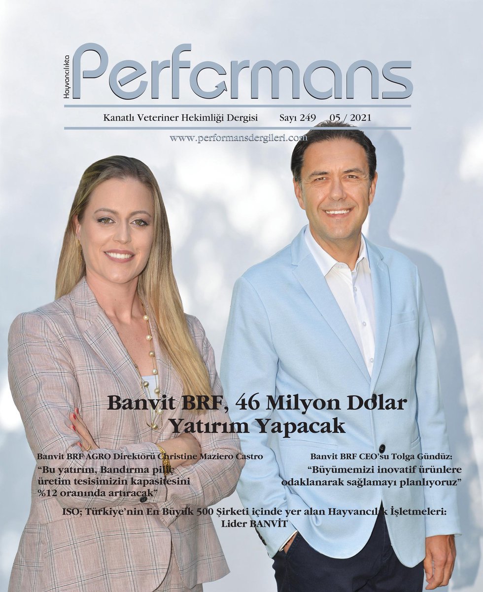Performans Dergisi Sayı 249 sitemize yüklenmiştir. performansdergileri.com 
#poultry #veterinerhekim #tavukçuluk #banvit #hayvansağlığı