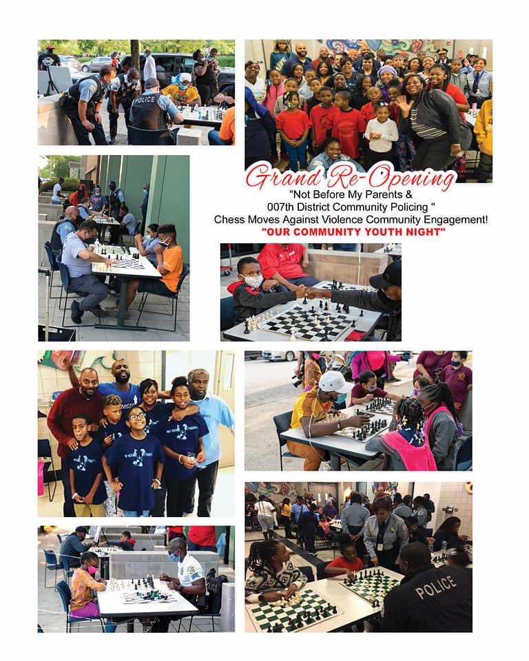 #GoodInEnglewood Alert:
NBMP's Chess Move Against Violence &amp; <a href="/ChicagoCAPS07/">7th DISTRICT ENGLEWOOD</a> 
celebrates it kickoff June 8. 

#notbeforemyparents
#CommunityPolicing
#GoodInEnglewood