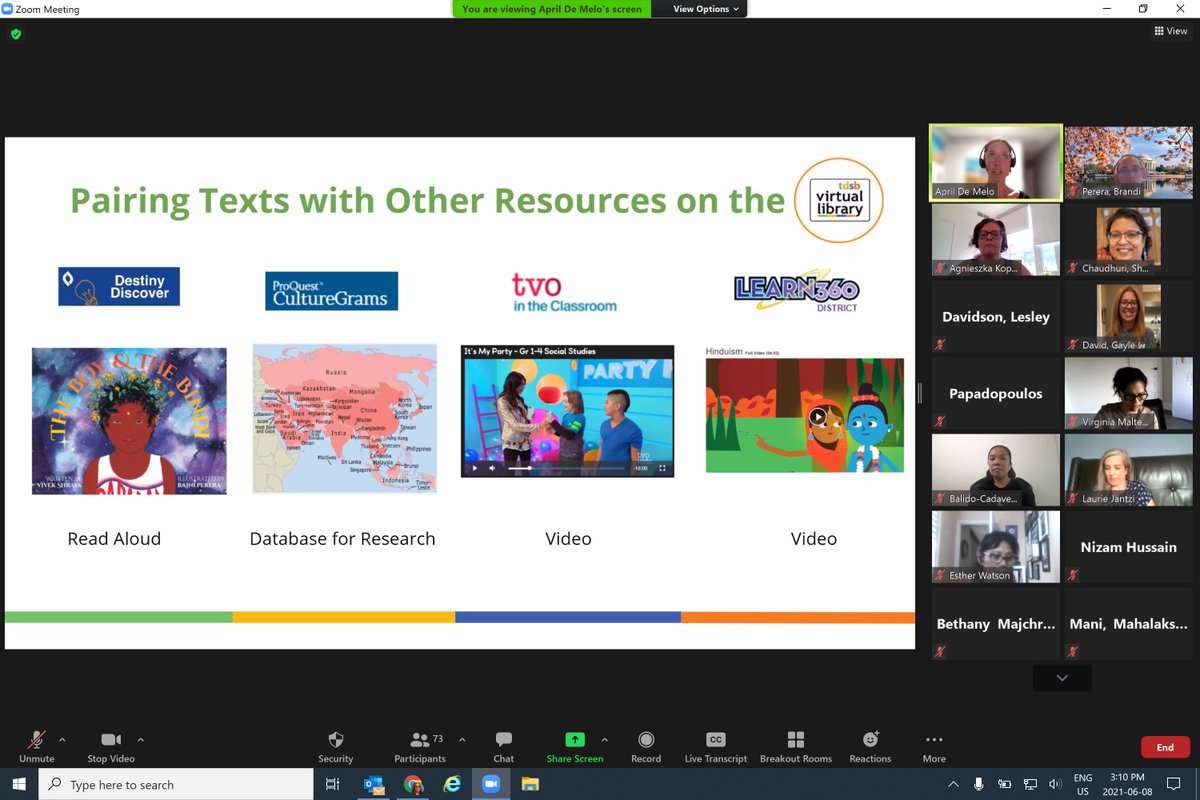BrandiPerera's tweet photo. What an important &amp; timely presentation by @TDSB_DCT @nishkas @aprildemelo How can educators do the work to ensure we're providing mirrors, windows &amp; sliding doors for Ss? So amazing to have you both w/@tdsbvs Doing the work in @LC3_TDSB  to become equity leaders! @JantziLaurie https://t.co/mnpLQYTbv6
