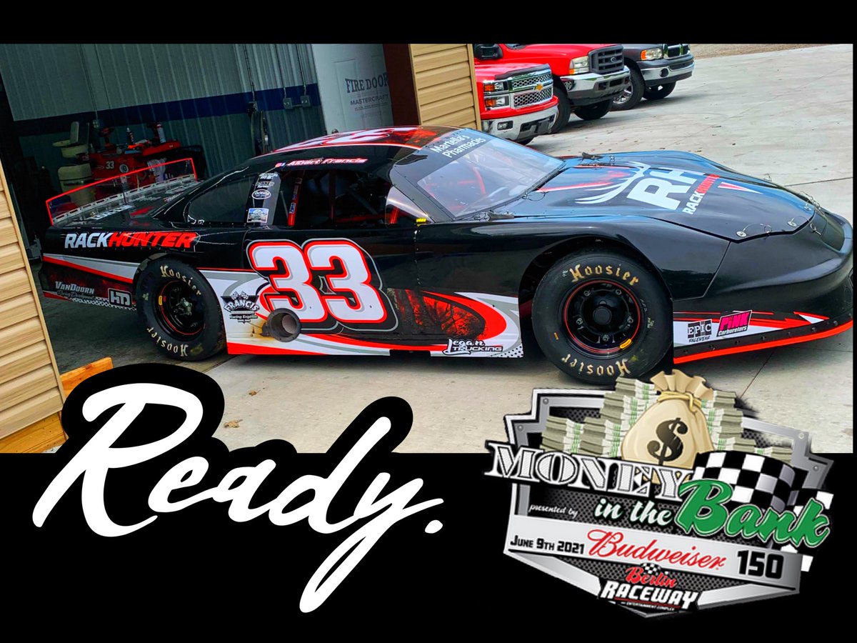 She’s ready. Black Wheels FTW 
See you soon <a href="/BerlinRaceway/">Berlin Raceway</a>!
#MoneyInTheBank150