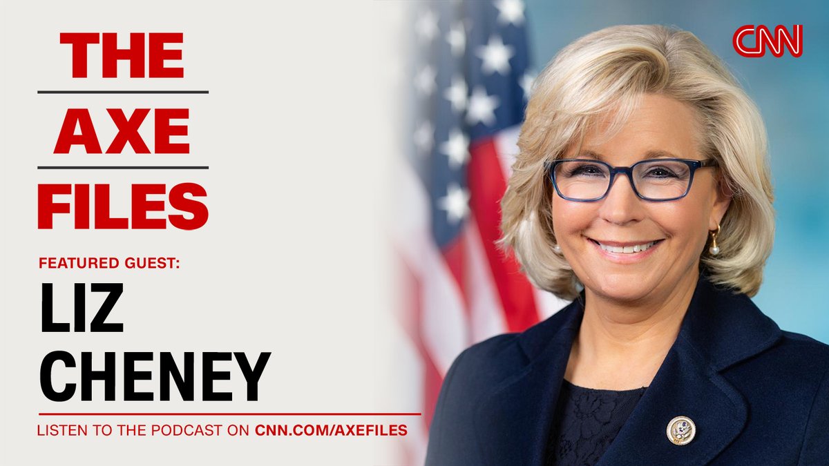 On the latest episode of The Axe Files, @RepLizCheney said that while some voters are angry about her vote to impeach Trump, others “express gratitude for putting the Constitution above politics.” Listen to her conversation with @DavidAxelrod. cnn.it/3vaRYHm