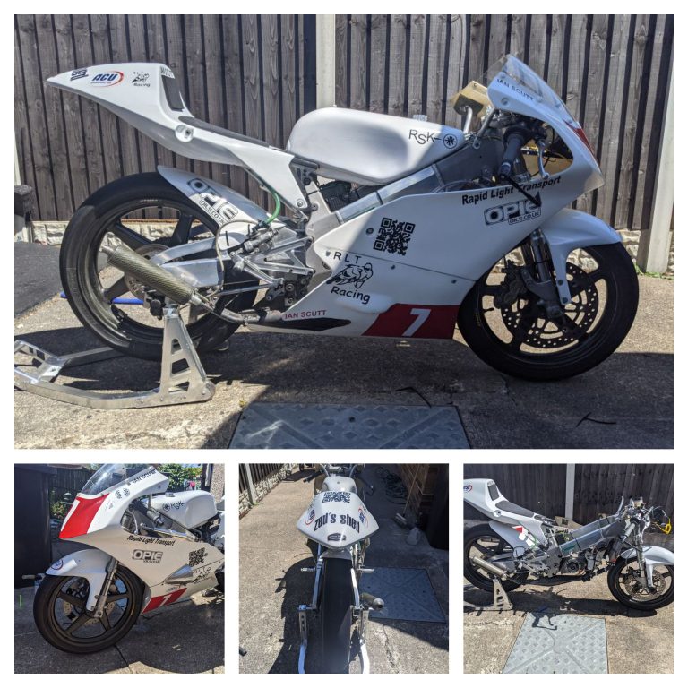 50ccRacing's tweet photo. 50cc RSK,  that Ian Scutt will be riding in the ACU 50cc British Championship. Also at Aberdare Park. https://t.co/KU7ZI4Ry01