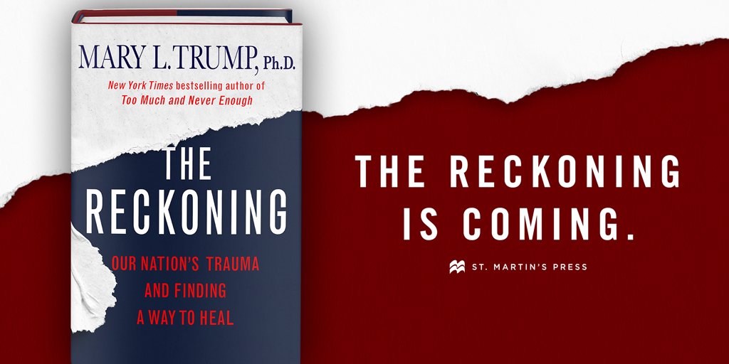 I'm happy to announce that my new book is coming out on August 17. You can pre-order using this link: 
bit.ly/OrderTheReckon…

It's time for accountability--now.