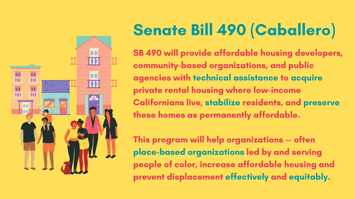 There's still time to pass SB490 and fund the Community Acquisition & Preservation Program We have an opportunity to use this surplus to make preservation sustainable statewide and systematically protect residents and their vulnerable homes. #AcquireStabilizePreserve 🏘️#CAPP