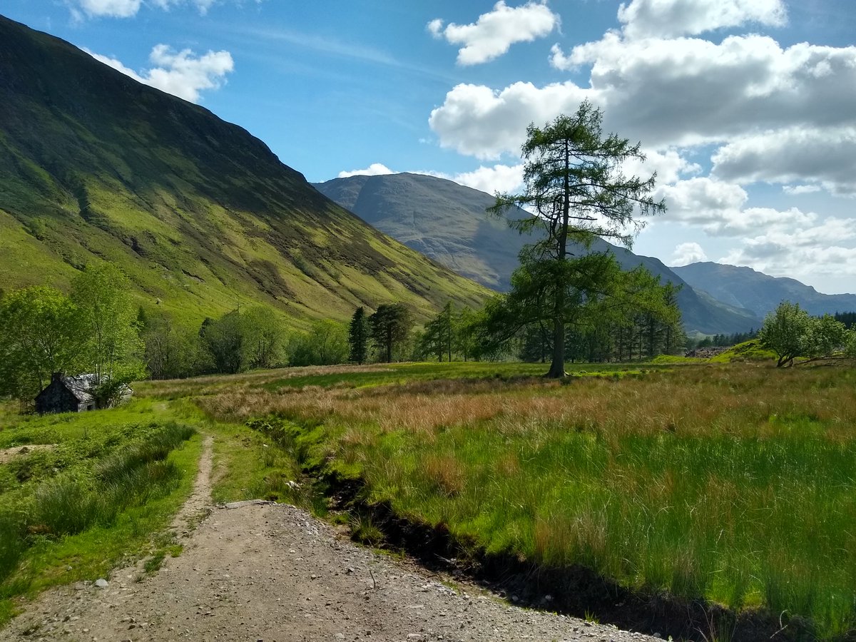 ElaineRoscoe's tweet photo. @VisitScotland This was a 12 mile round trip hike we did on Sunday from #Morvich @candmclub site to #FallsOfGlomach Exhausting but amazing! Picture doesn't show the scary gorge by the waterfall! https://t.co/wta21OElJq